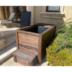 Kooru Cold Plunge Tub Redwood Immersion Bath