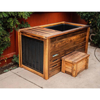 Kooru Cold Plunge Tub Redwood Immersion Bath