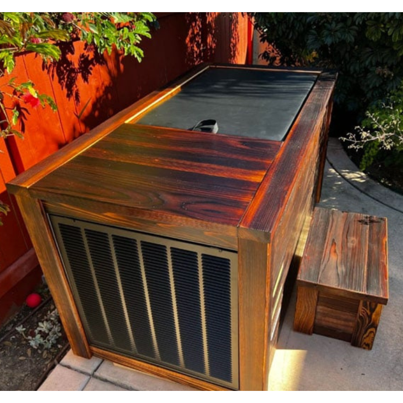 Kooru Cold Plunge Tub Redwood Immersion Bath