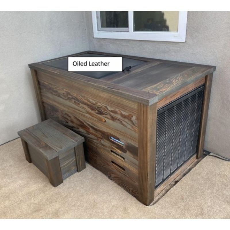 Kooru Cold Plunge Tub Redwood Immersion Bath