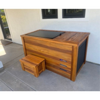 Kooru Cold Plunge Tub Redwood Immersion Bath