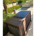Kooru Cold Plunge Tub Redwood Immersion Bath