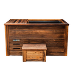 Kooru Cold Plunge Tub Redwood Immersion Bath