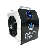 Natural High Premier Acrylic Cold Plunge Tub with 1HP Chiller and Insulated Cover