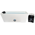 Natural High Premier Acrylic Cold Plunge Tub with 1HP Chiller and Insulated Cover