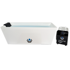 Natural High Premier Acrylic Cold Plunge Tub with 1HP Chiller and Insulated Cover