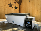 Natural High Premier Acrylic Cold Plunge Tub with 1HP Chiller and Insulated Cover