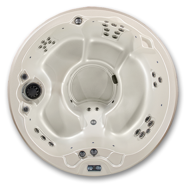 Northstar Round Hot Tub - 7' Outdoor Spa for 5 Adults