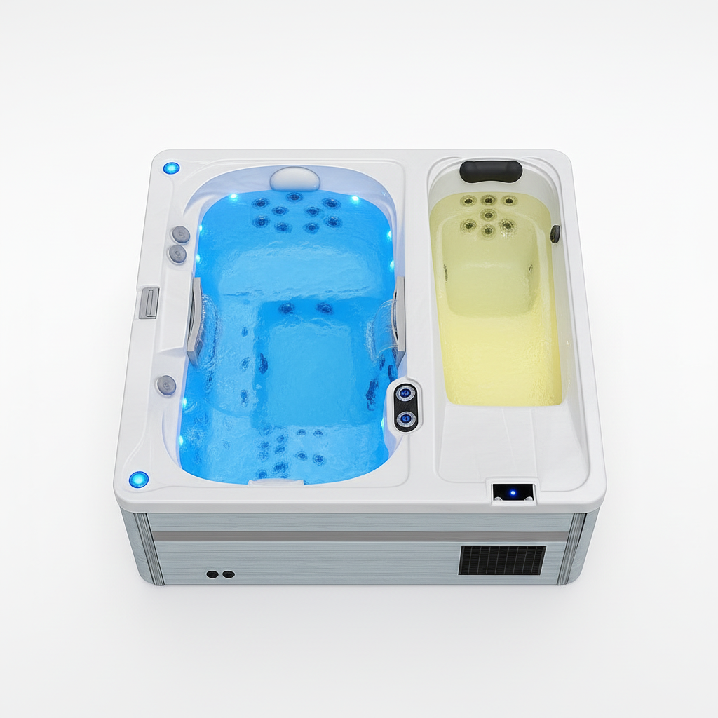 AquaTherme Dual Hot and Cold Plunge